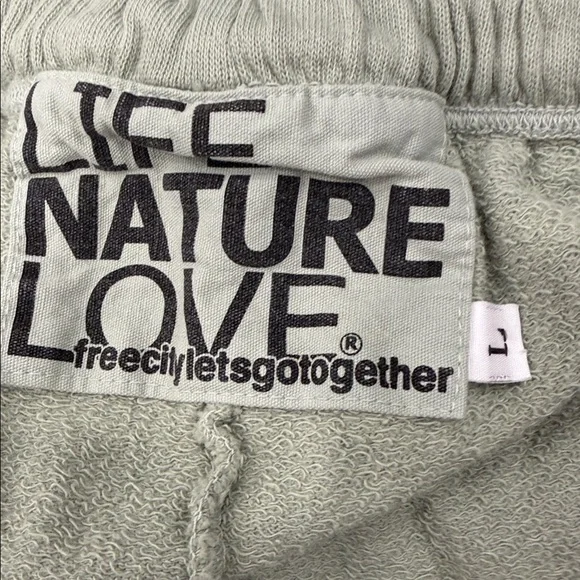 freecity Women's Light Green Joggers sweatpants L - Picture 8 of 9